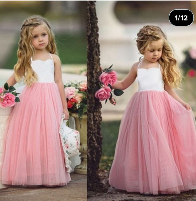 Robes demoiselles d’honneurs enfants - 1