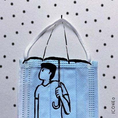 Masque Covid: un touché deco ? - 2