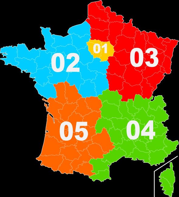 Régions - 1