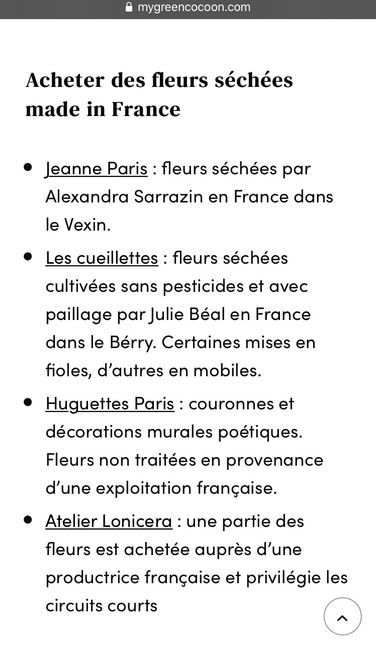 Fleurs séchées et écologie 💐 - 1