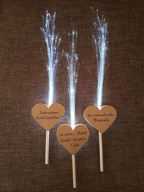 Idée lumineuse invités pour ouverture bal - 1
