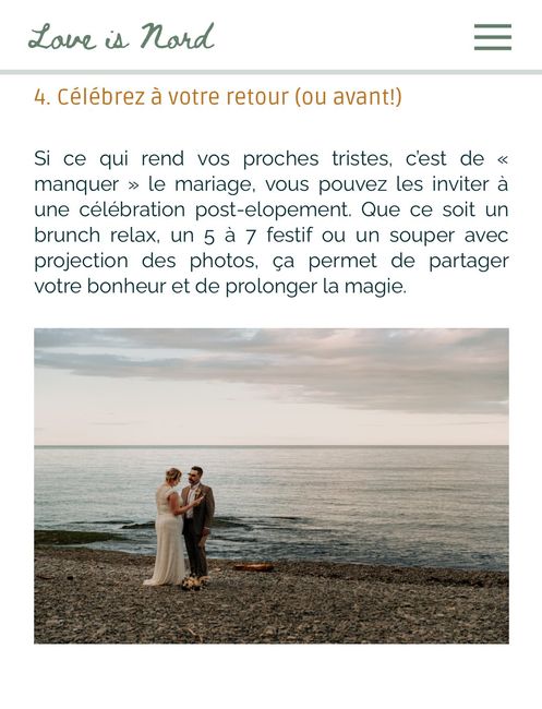 Mariage sans invité 1