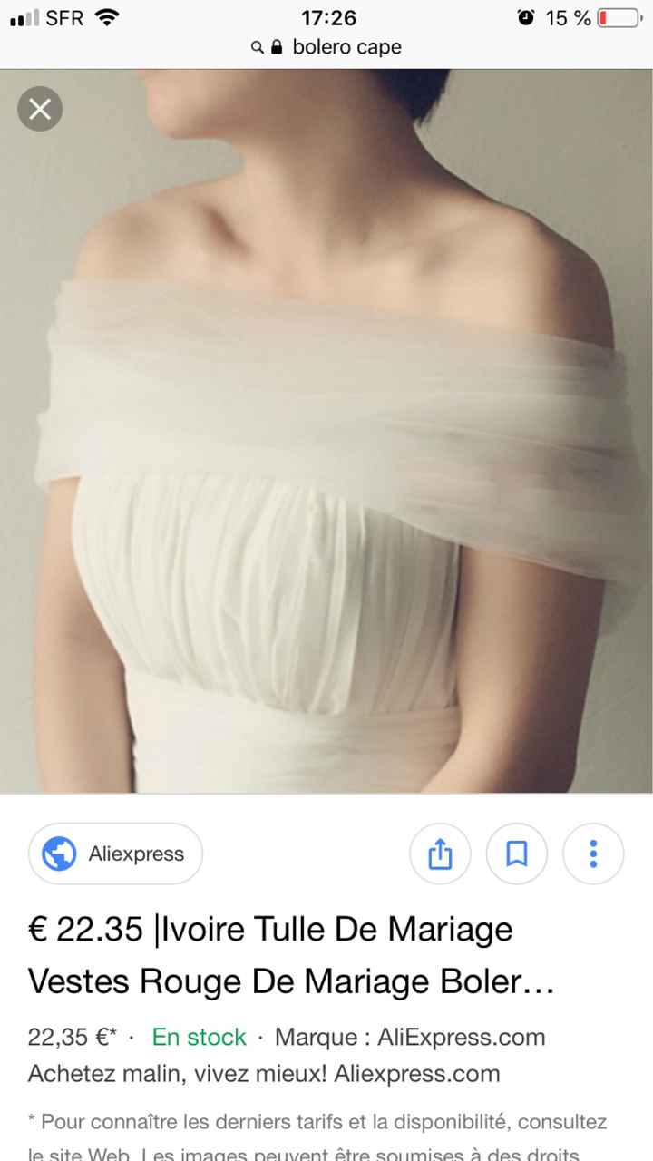 Couvrir les épaules quand on n'a pas de bustier... :'( - 1
