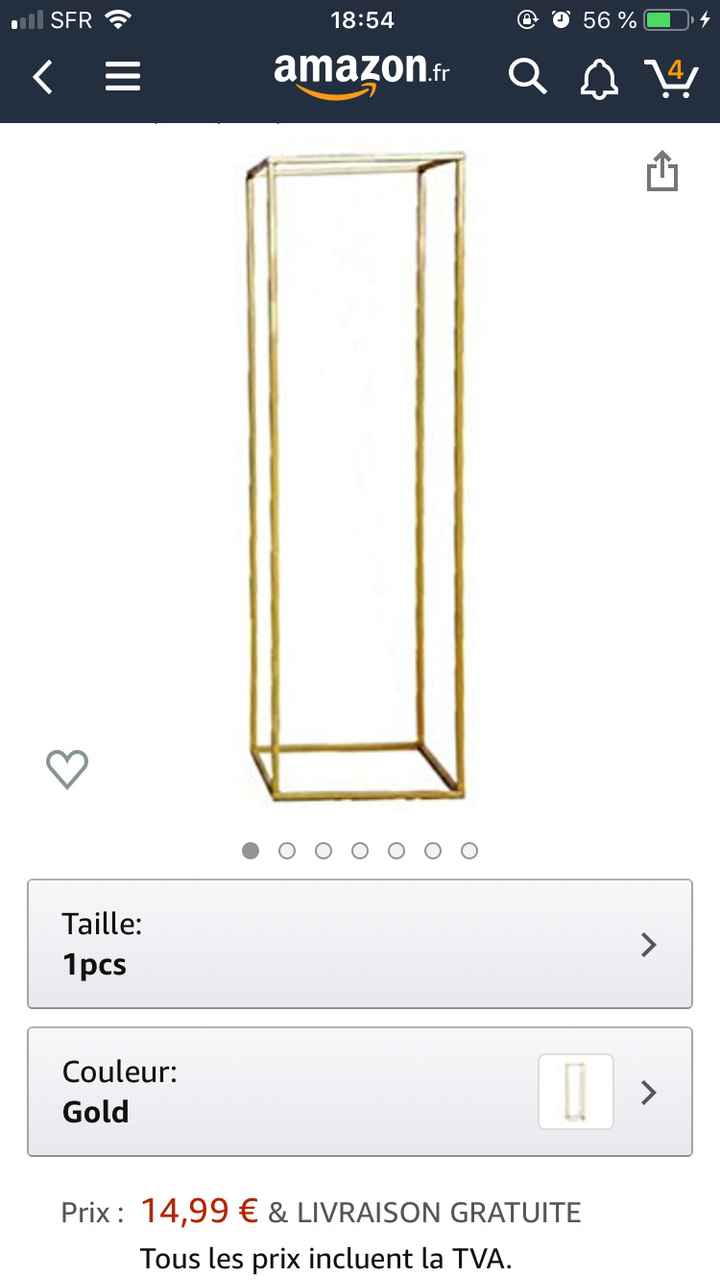 Centres de tables hauts 2