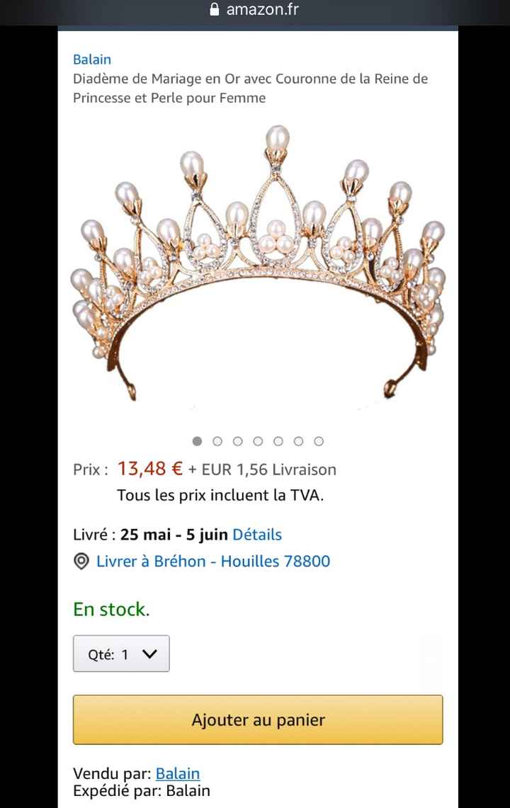 Recherche couronne / Tiare - 1