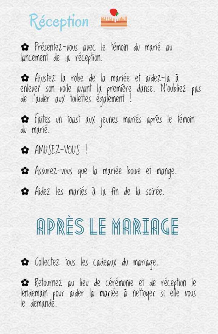 Quel rôle pour les témoins et demoiselles d’honneur ? - 3