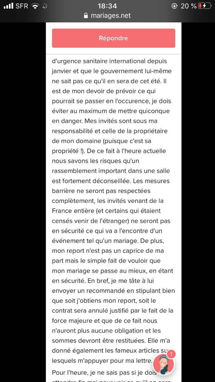 Report /mariage/prestataire 2