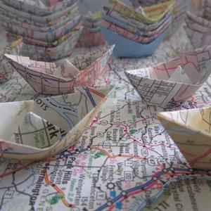 Centre de table thème voyage 3