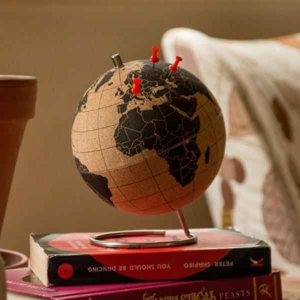 Centre de table thème voyage 5