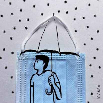 Masque Covid: un touché deco ? - 2