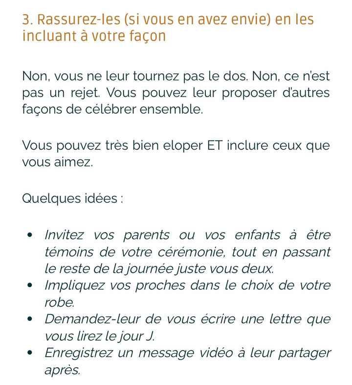Mariage sans invité - 1