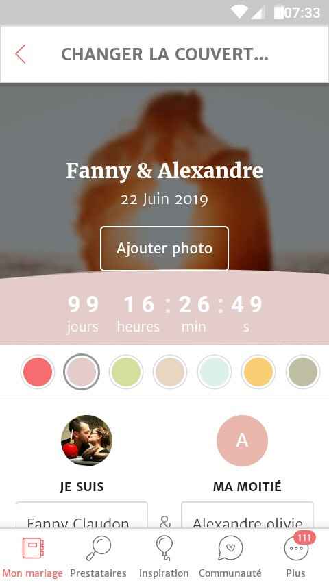 Mariées du 22 juin 2019 - 1