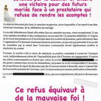 Remboursement acompte annulation covid - 1