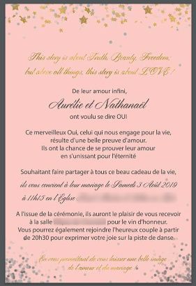Faire part