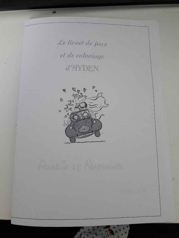 Livret enfants "1er jet" - 1