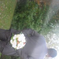 Robe ivoire / costume marron: quel couleur le bouquet ? - 1