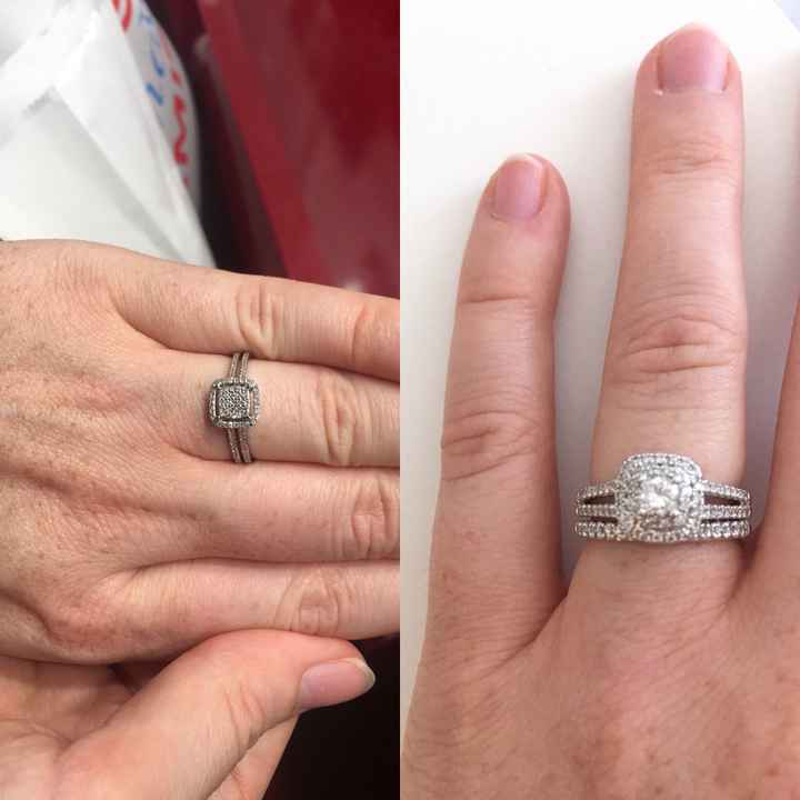  Bague de fiançailles et alliances sos - 1