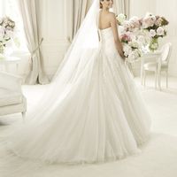 Vu de dos avec le voile 