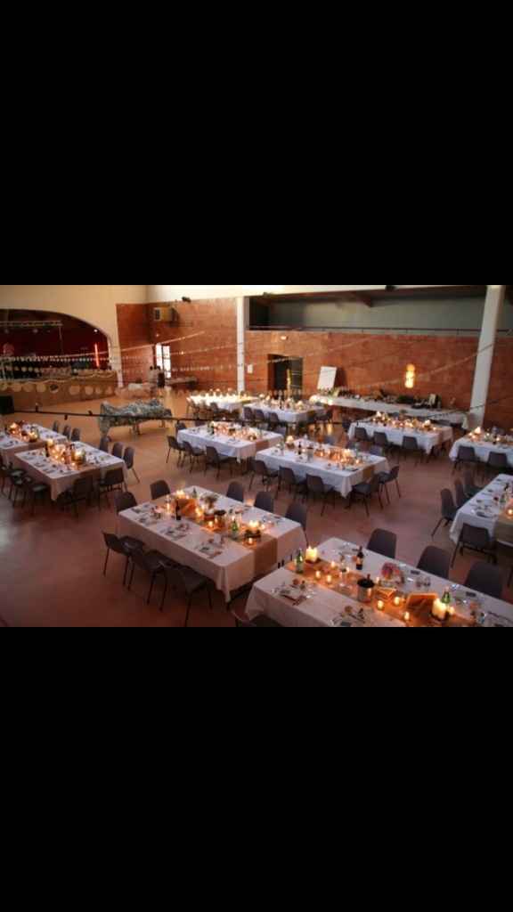 Salle avec tables rectangulaires - 3