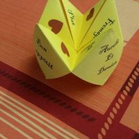 Menu de mariage - 1