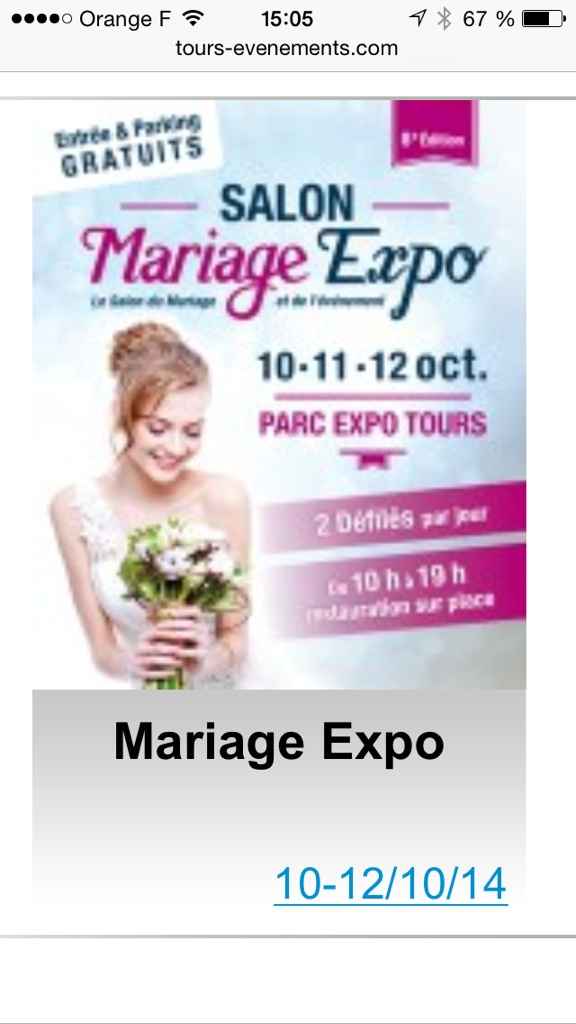 Salon du mariage 2014 Tours - 1