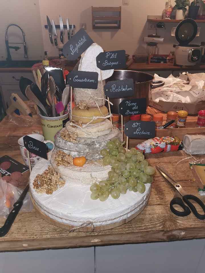 Pièce montée fromage - 1