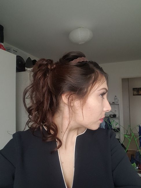 Essais maquillage et coiffure - 1