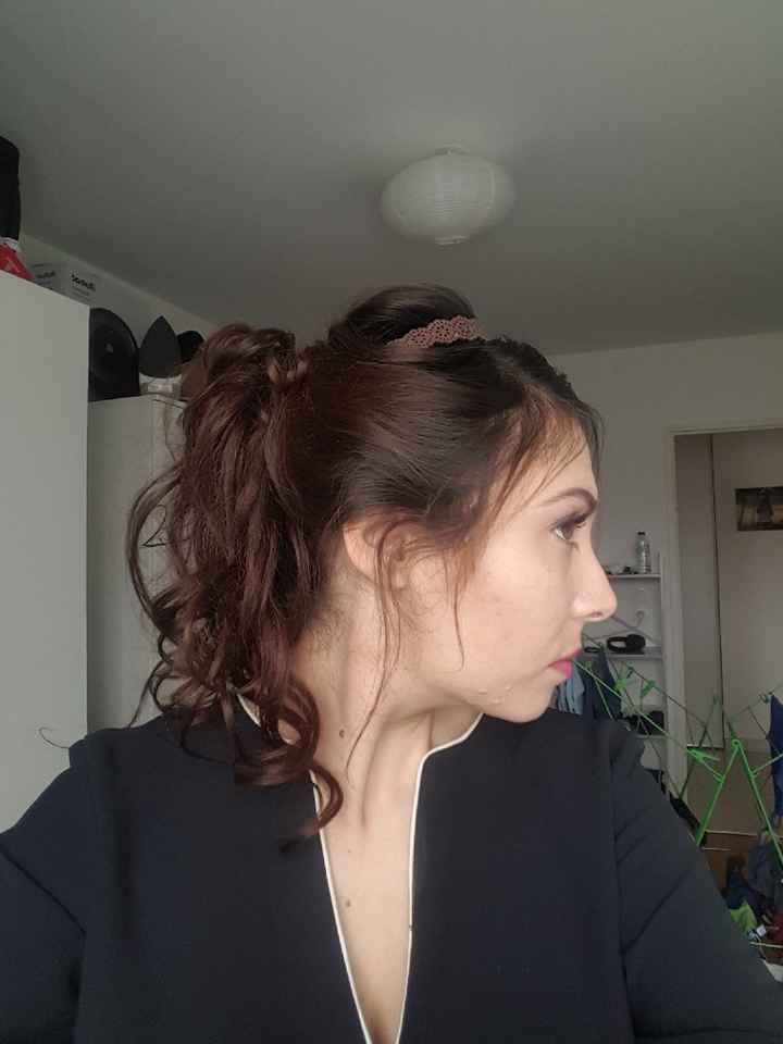 Essais maquillage et coiffure - 1