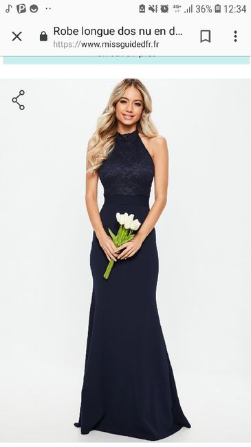 Choix robe demoiselle d’honneur - 2
