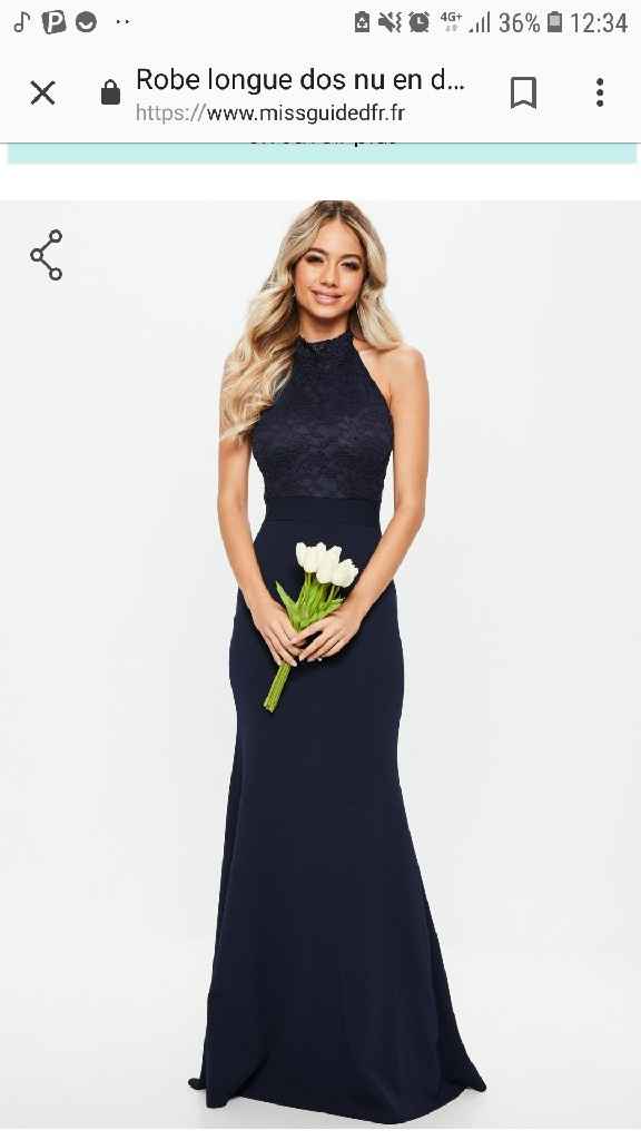 Choix robe demoiselle d’honneur - 2