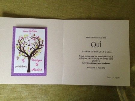 A quoi ressemblent vos "save the date" ? - 1