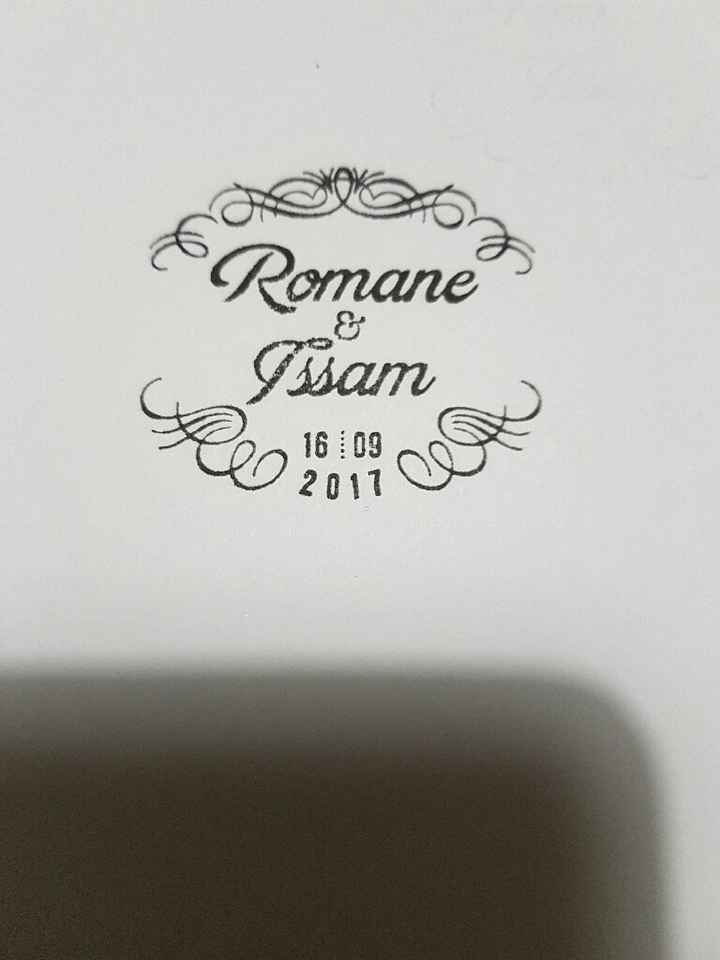 Tampon personnalisé recuuu - 1