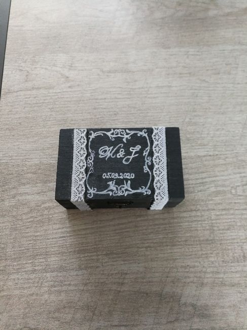 Ma boîte à alliances - 1