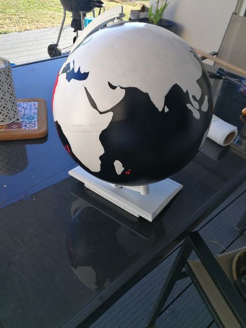 Diy urne globe - 2
