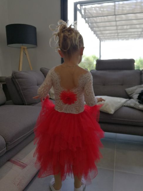 Robes enfant d'honneur en hiver 2