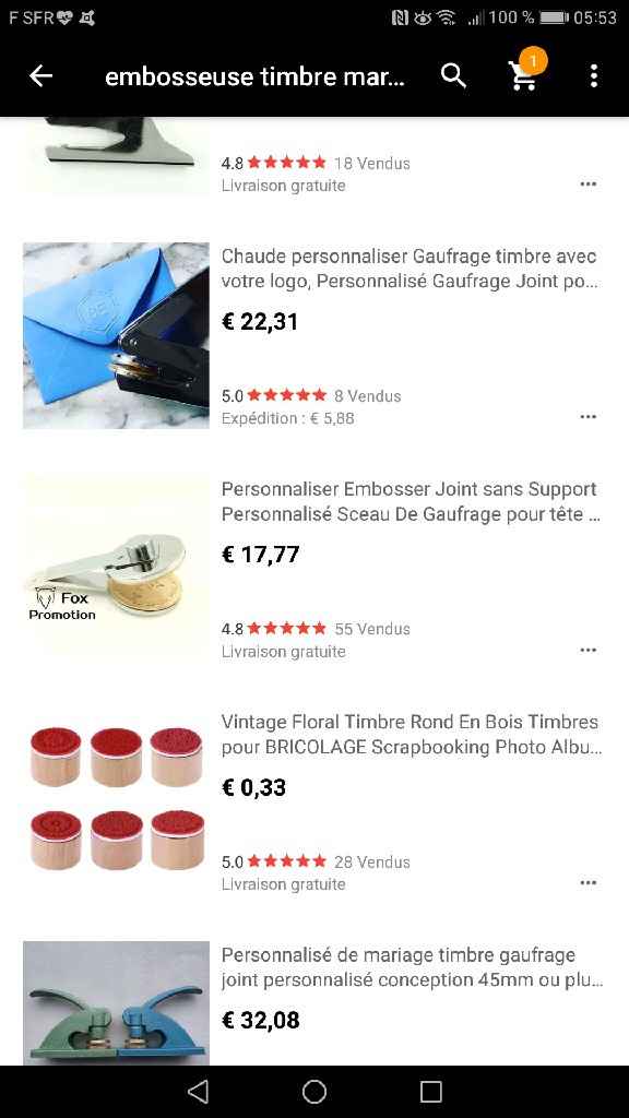 Presse à gaufrer - 1