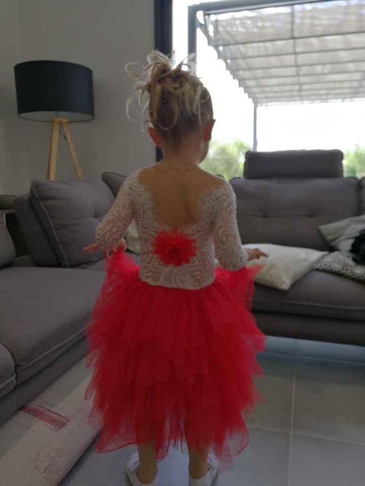 Robes enfant d'honneur en hiver - 1