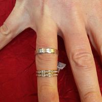 Bague de fiançailles et alliance - 1