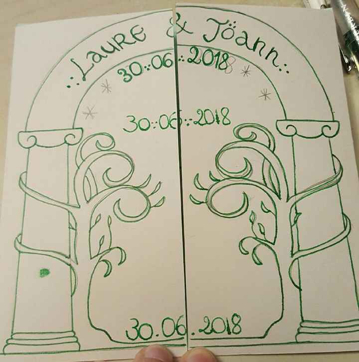 Faire part diy - 2