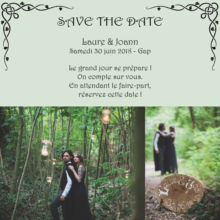 Save the date 2