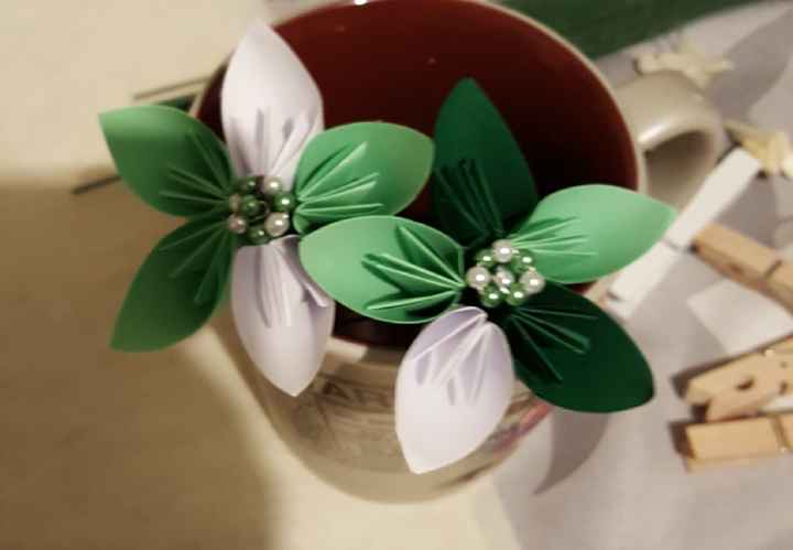  Bouquet de fleurs en origami - 2