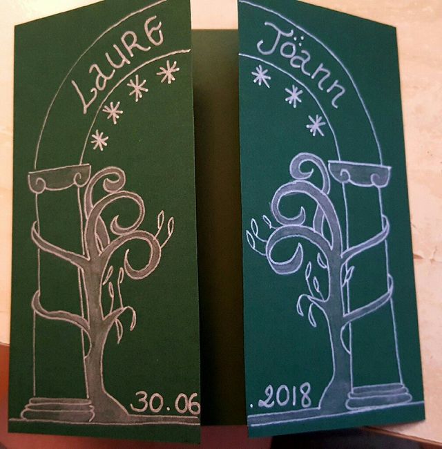Faire part diy - 3
