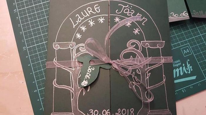 Essai date sur feuille de Lorien