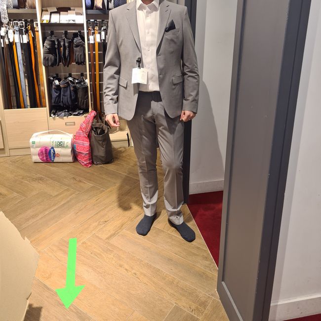 Essai de costume marié - 1