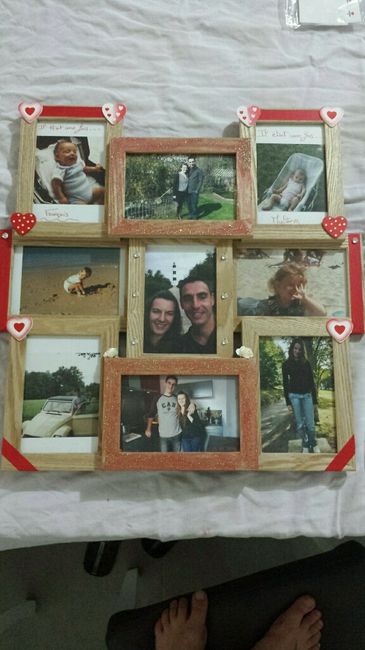 Urne, livre d'or et tableau diy... - 8