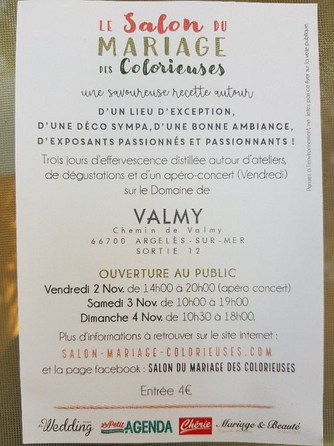 Salon du Mariage à Valmy - 2
