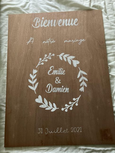 Panneau de bienvenue - 1