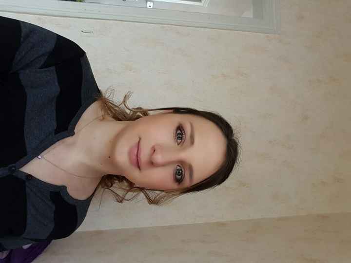 Essayage coiffure, maquillage et robe. - 1