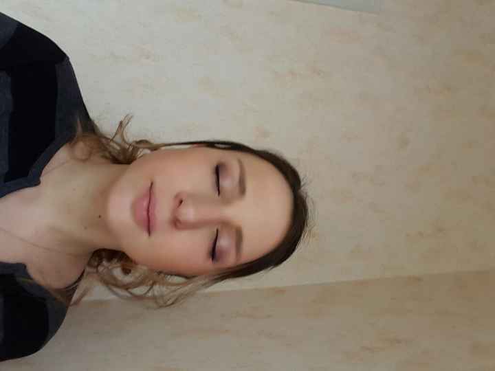 Essayage coiffure, maquillage et robe. - 2