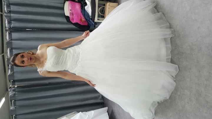 Essayage coiffure, maquillage et robe. - 3